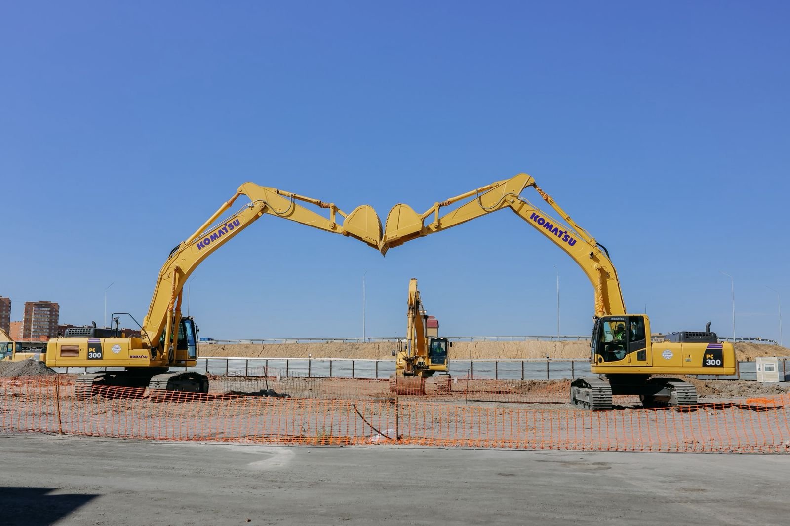 Orbis Construction to Build the Largest Komatsu Service Center in Central Asia